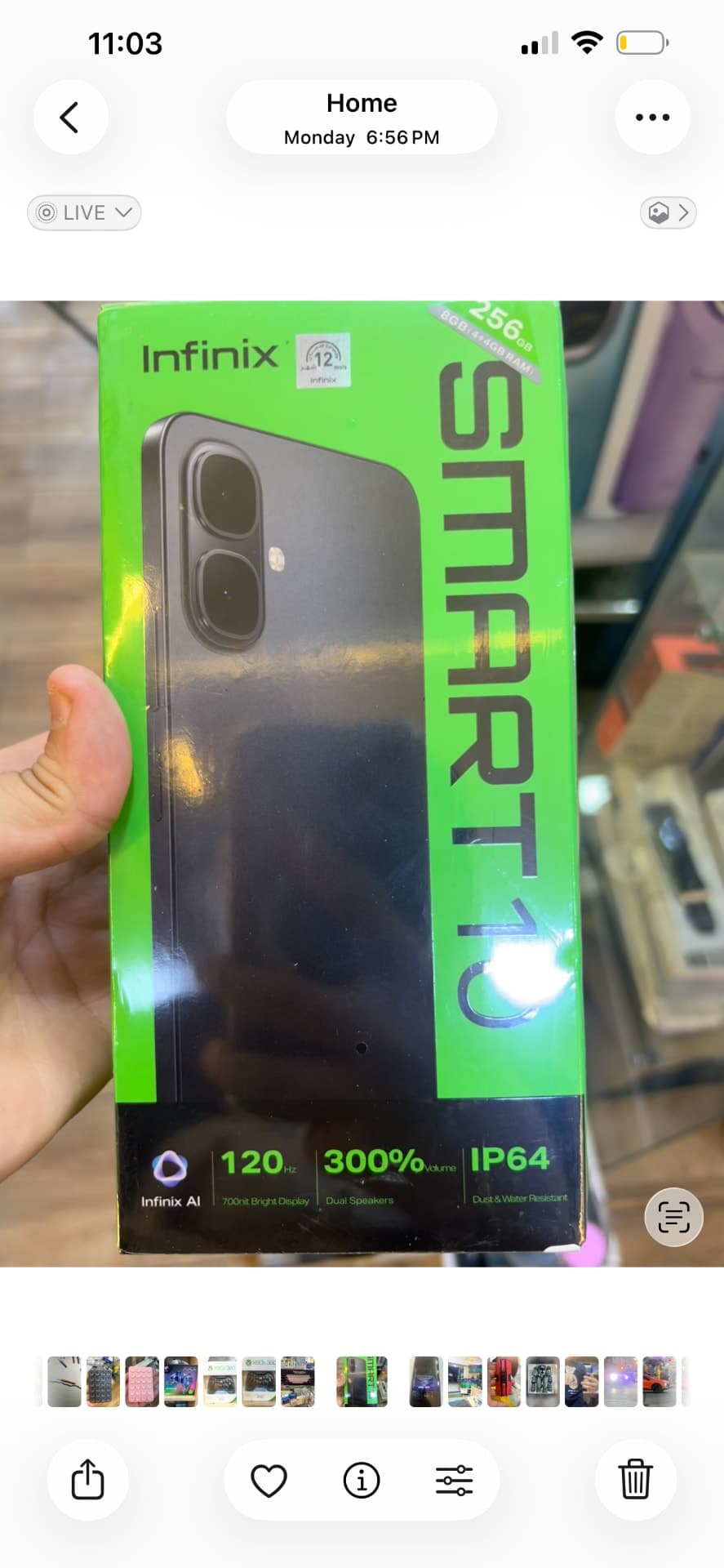 Infinix smart 10 256gb